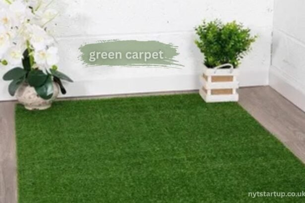 green carpet